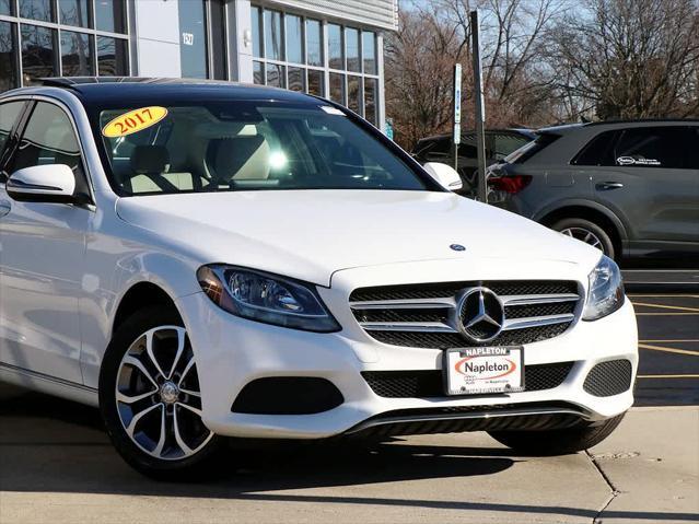 used 2017 Mercedes-Benz C-Class car, priced at $15,791