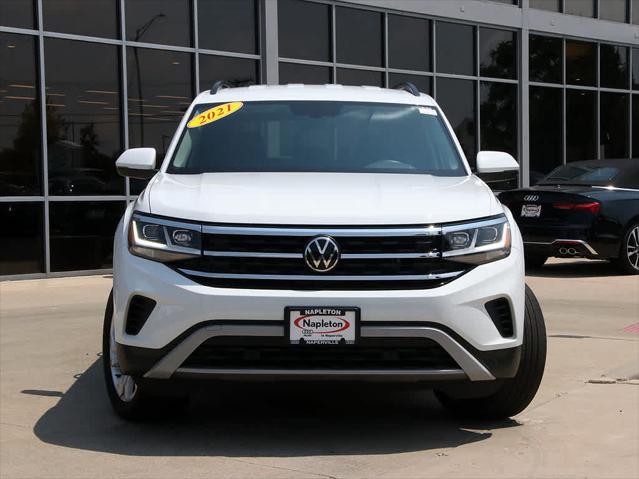 used 2021 Volkswagen Atlas car, priced at $28,991