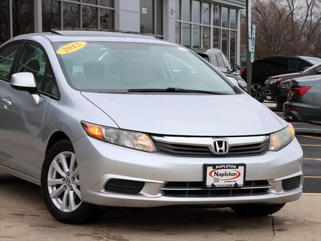 used 2012 Honda Civic car, priced at $6,941