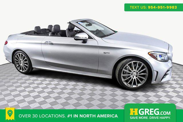 used 2020 Mercedes-Benz AMG C 43 car, priced at $39,998