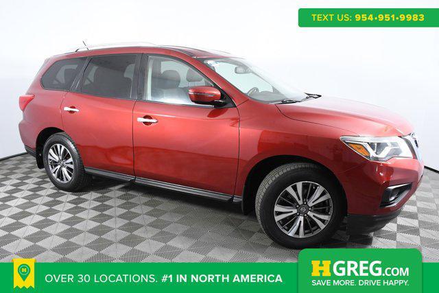 used 2017 Nissan Pathfinder car, priced at $9,998