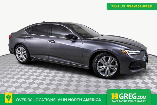 used 2021 Acura TLX car, priced at $24,498