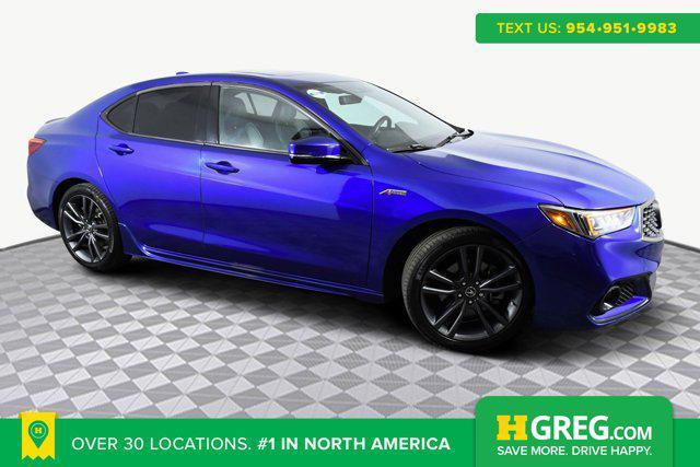 used 2019 Acura TLX car, priced at $21,498