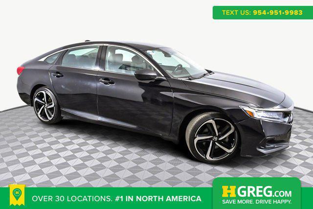 used 2022 Honda Accord car, priced at $23,498