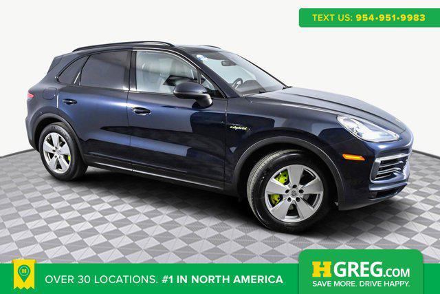 used 2021 Porsche Cayenne E-Hybrid car, priced at $49,998