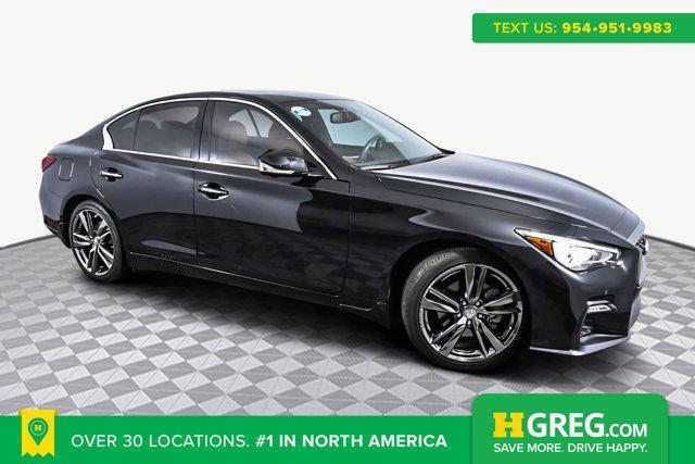 used 2021 INFINITI Q50 car, priced at $26,998