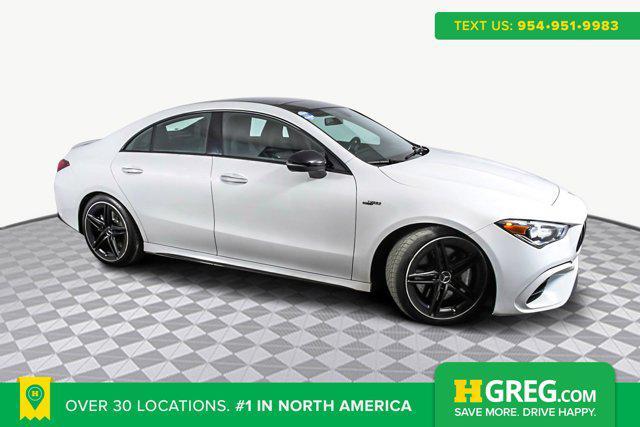 used 2021 Mercedes-Benz AMG CLA 45 car, priced at $36,498