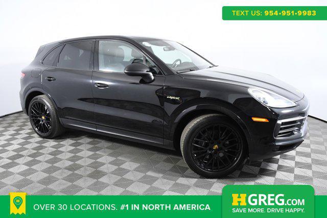 used 2021 Porsche Cayenne E-Hybrid car, priced at $52,998