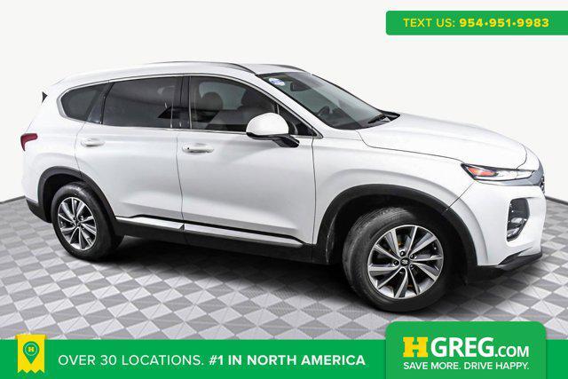 used 2020 Hyundai Santa Fe car, priced at $14,998