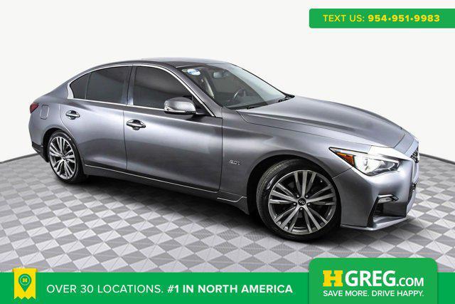 used 2018 INFINITI Q50 car, priced at $20,998