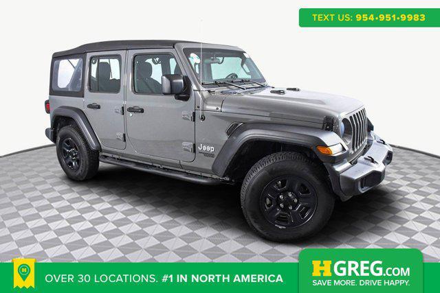 used 2021 Jeep Wrangler Unlimited car, priced at $28,498