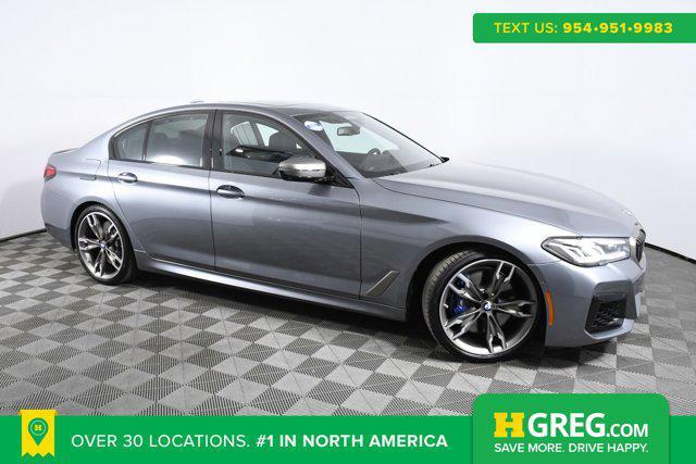 used 2021 BMW M550 car, priced at $47,998