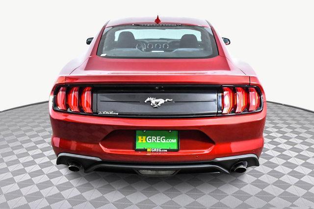 used 2021 Ford Mustang car, priced at $19,197