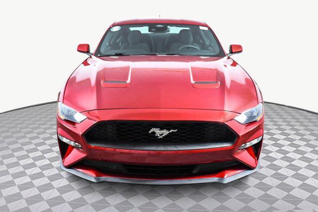 used 2021 Ford Mustang car, priced at $19,197