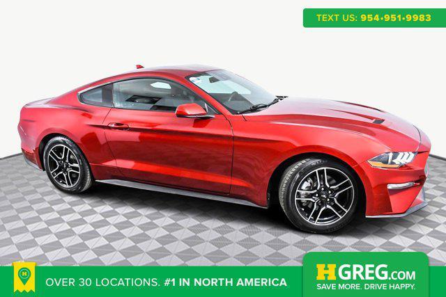 used 2021 Ford Mustang car, priced at $19,197