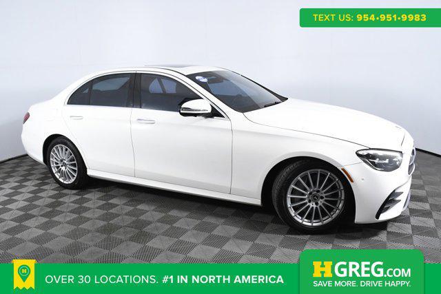 used 2021 Mercedes-Benz E-Class car, priced at $29,998