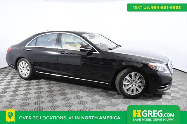 used 2015 Mercedes-Benz S-Class car, priced at $26,998