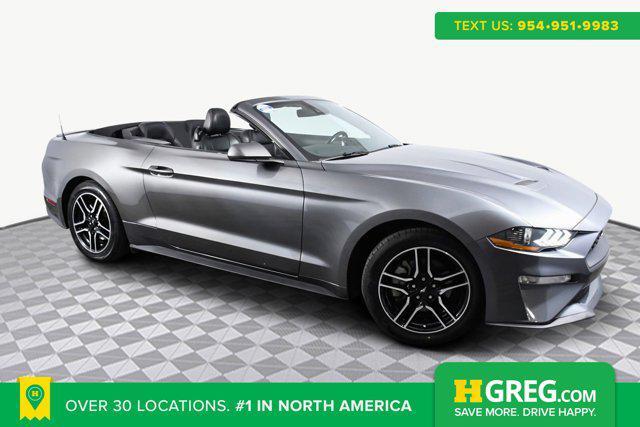 used 2021 Ford Mustang car, priced at $18,998