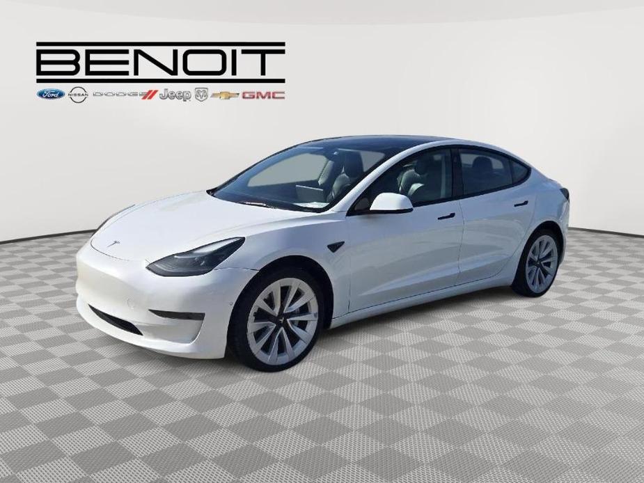 used 2022 Tesla Model 3 car, priced at $23,673