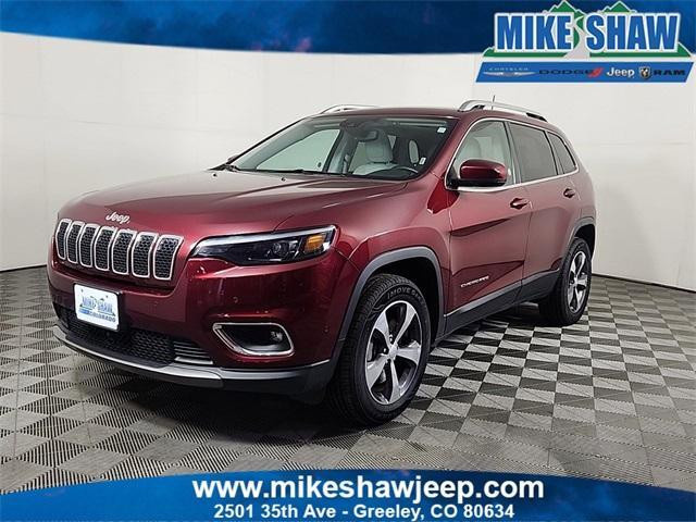 used 2019 Jeep Cherokee car, priced at $24,563