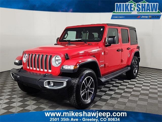 used 2023 Jeep Wrangler car, priced at $39,141