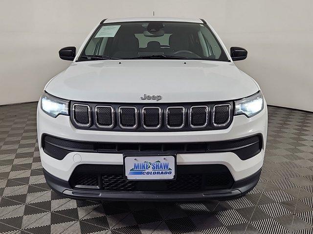 used 2022 Jeep Compass car, priced at $21,345