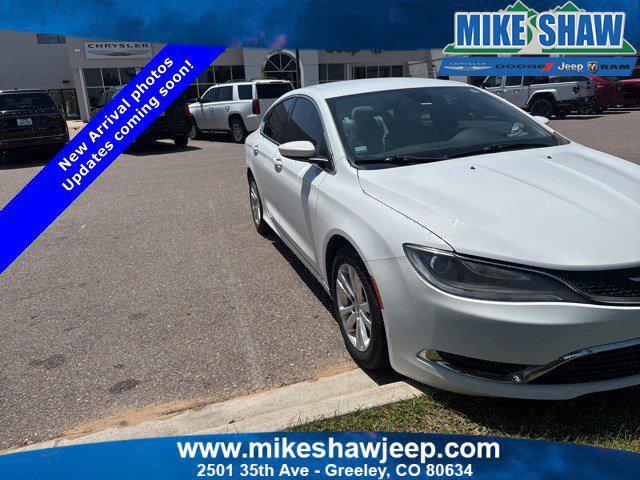 used 2016 Chrysler 200 car, priced at $8,600