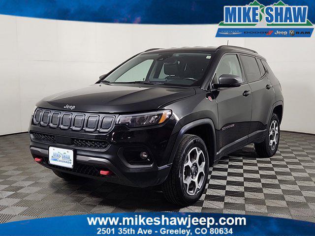 used 2022 Jeep Compass car, priced at $21,675