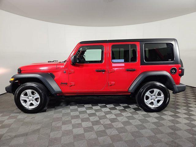 used 2023 Jeep Wrangler car, priced at $32,514