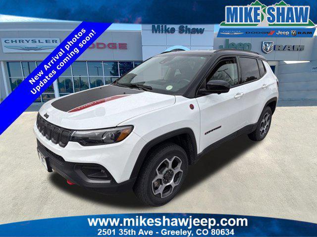 used 2022 Jeep Compass car, priced at $25,850