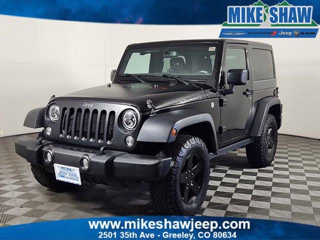 used 2017 Jeep Wrangler car, priced at $23,991