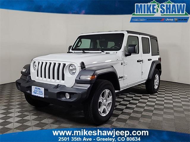used 2023 Jeep Wrangler car, priced at $37,202