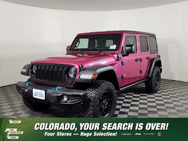 new 2024 Jeep Wrangler 4xe car, priced at $55,577