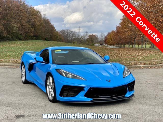 used 2022 Chevrolet Corvette car, priced at $68,758