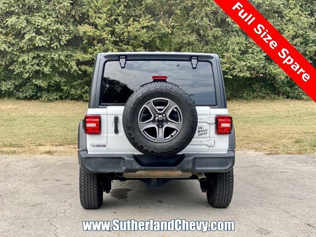 used 2021 Jeep Wrangler car, priced at $28,388