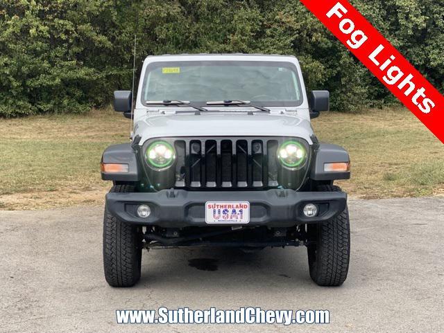 used 2021 Jeep Wrangler car, priced at $28,388