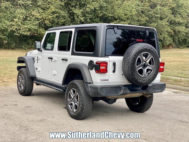 used 2021 Jeep Wrangler car, priced at $28,388