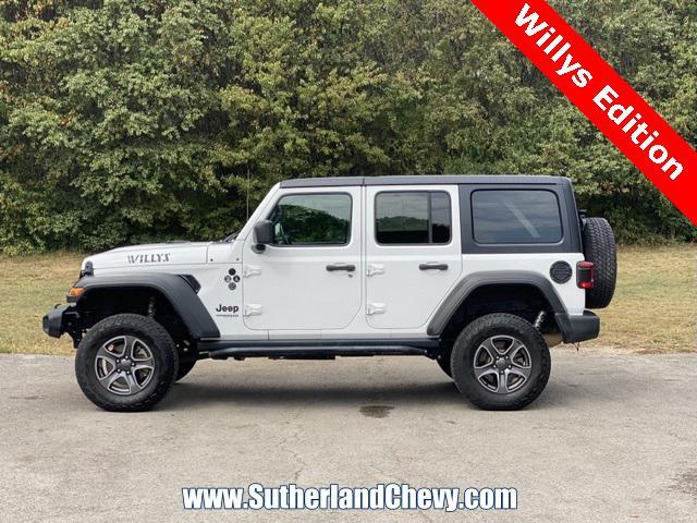 used 2021 Jeep Wrangler car, priced at $28,388