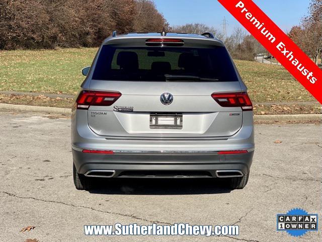 used 2021 Volkswagen Tiguan car, priced at $17,998