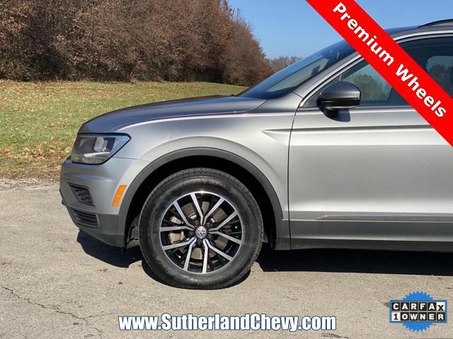 used 2021 Volkswagen Tiguan car, priced at $17,998