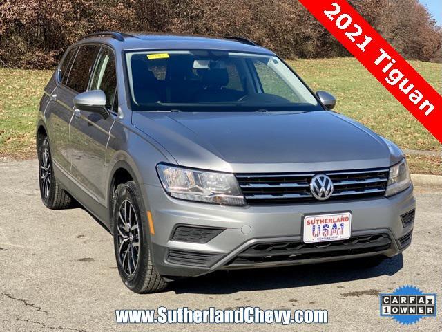 used 2021 Volkswagen Tiguan car, priced at $17,998