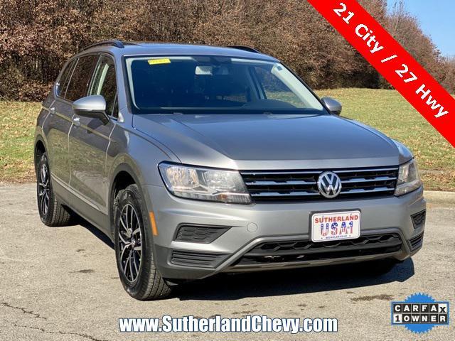 used 2021 Volkswagen Tiguan car, priced at $17,998