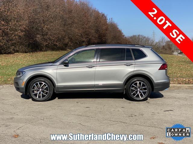 used 2021 Volkswagen Tiguan car, priced at $17,998