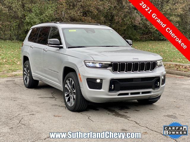 used 2021 Jeep Grand Cherokee L car, priced at $35,598