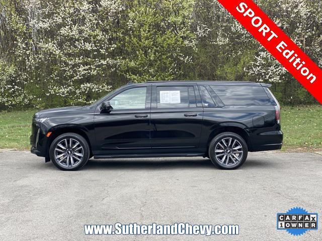 used 2023 Cadillac Escalade ESV car, priced at $72,798