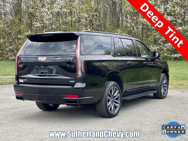 used 2023 Cadillac Escalade ESV car, priced at $72,798
