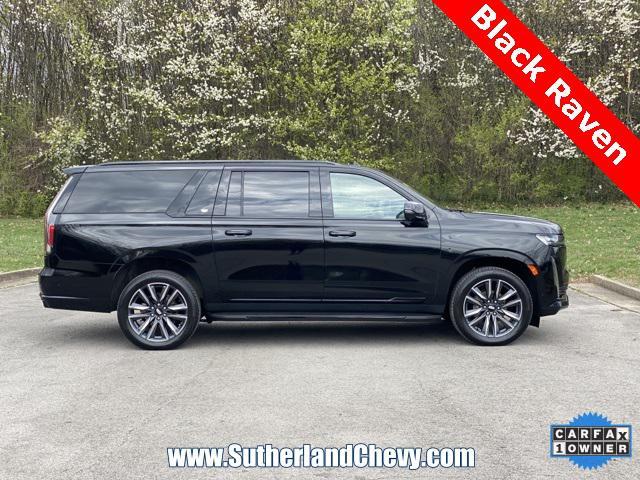 used 2023 Cadillac Escalade ESV car, priced at $72,798