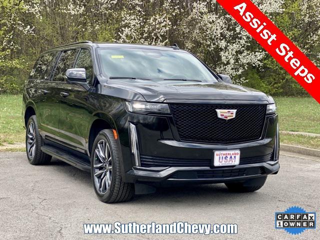used 2023 Cadillac Escalade ESV car, priced at $72,798