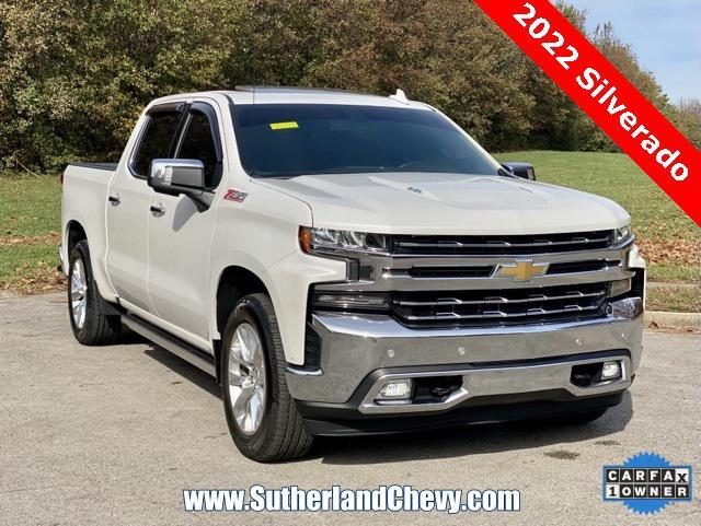 used 2022 Chevrolet Silverado 1500 car, priced at $34,998