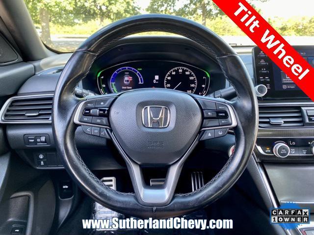 used 2022 Honda Accord Hybrid car, priced at $24,538